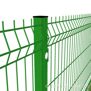جودة عالية الجودة PVC شبكة السلك المغلفة سياج